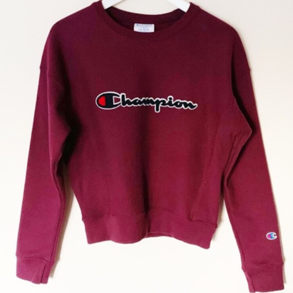 Champion Reverse Weave Crop Sweatshirt XS